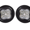 Image of Diode Dynamics SS3 Max White SAE Type FT Fog Light Kit W/ Amber Backlight