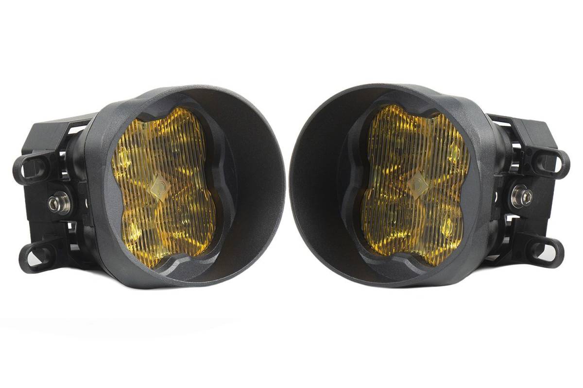 Image of Diode Dynamics SS3 Type B Max Amber LED Backlit Fog Light Kit For Lexus/Toyota