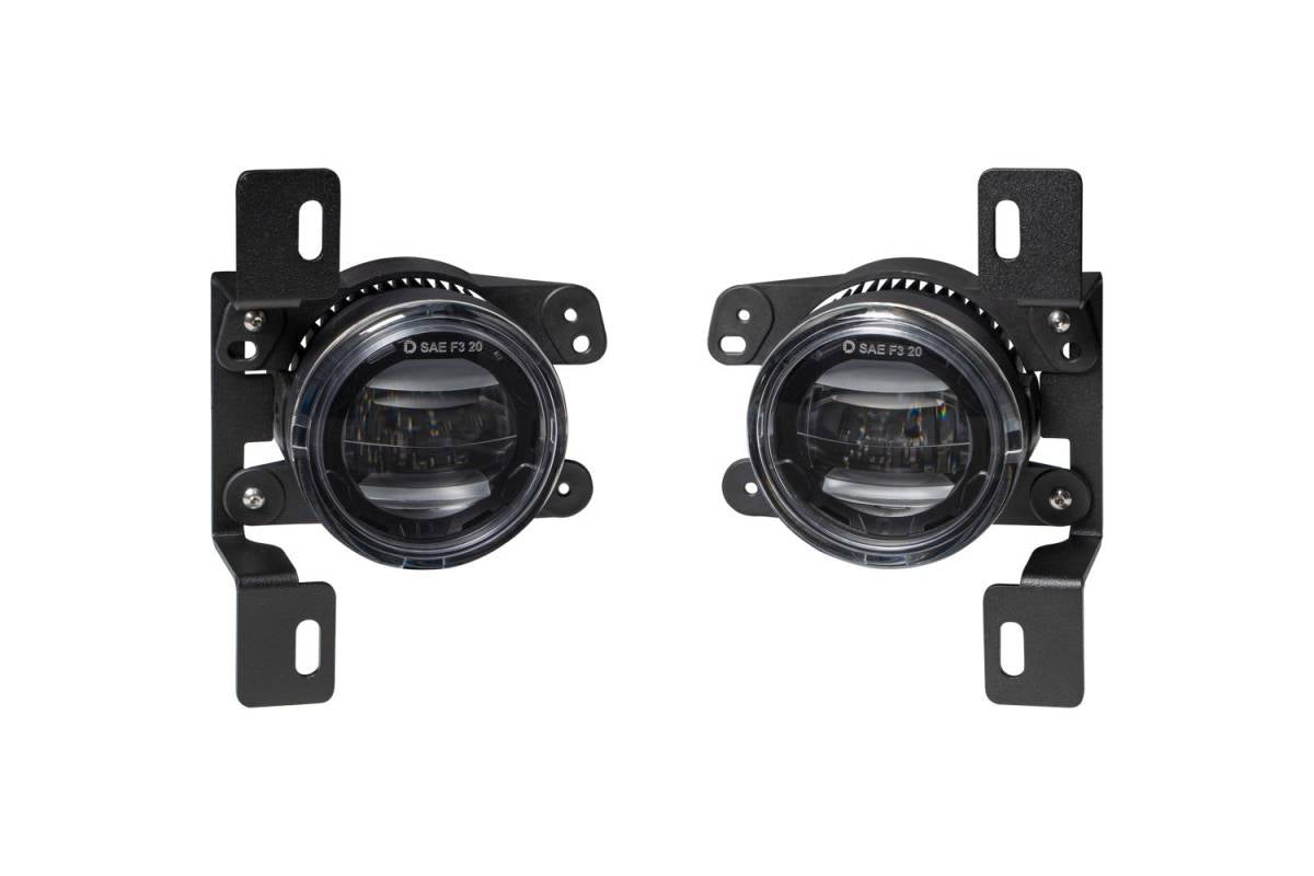 Image of Diode Dynamics Elite Series Type MR 6000k White LED Fog Lamps For Jeep JK/JL/JT