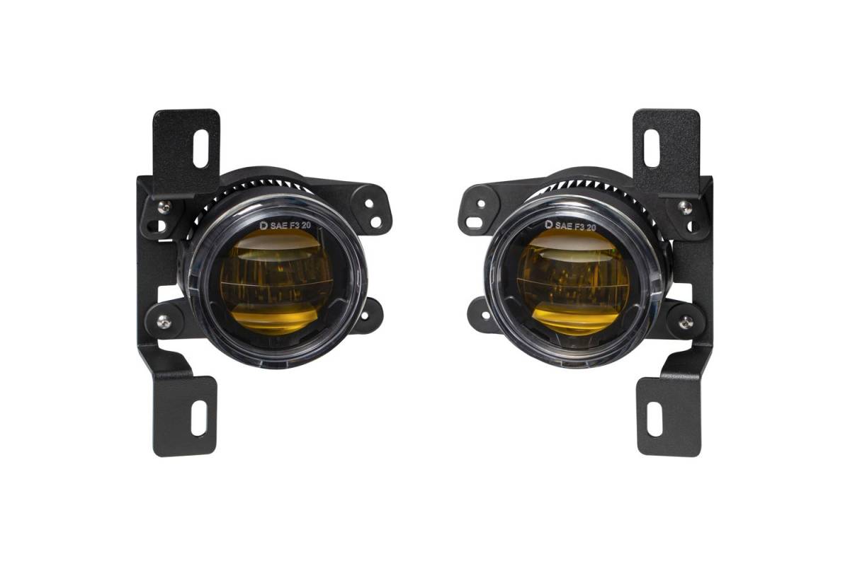 Image of Diode Dynamics Elite Series Type M 3000k Amber LED Fog Lamps For Dodge/Jeep