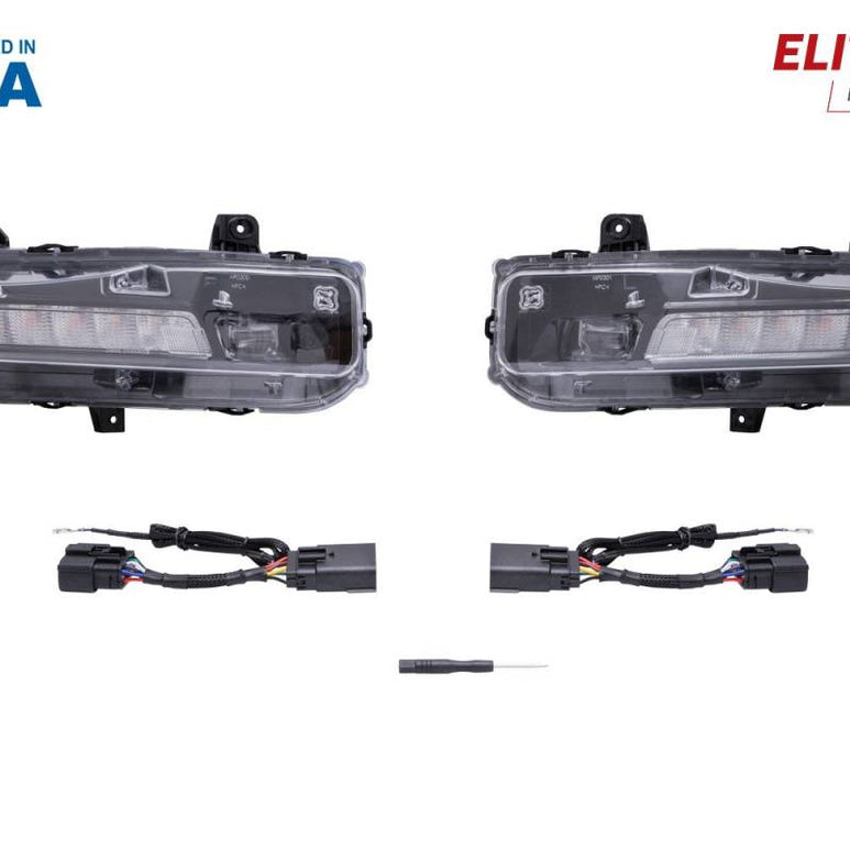 Image of Diode Dynamics Elite Series Combo White LED Fog Light Kit For 18-23 Ford Mustang