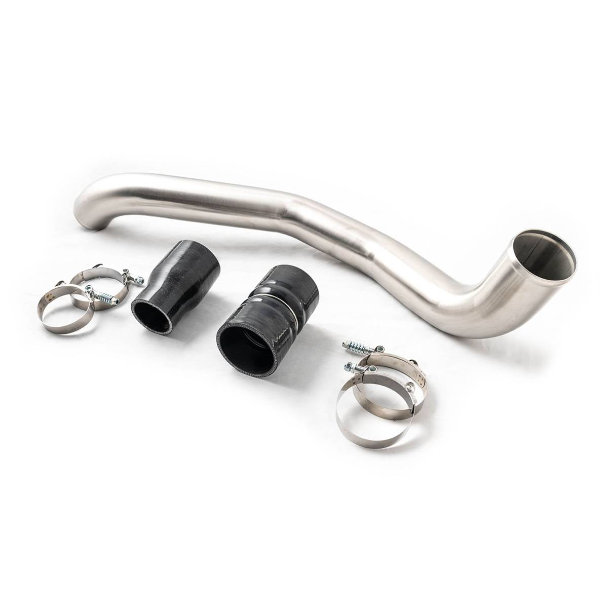 Image of Rudy's Stainless Steel Hot Side Intercooler Pipe For 01-10 6.6L Duramax Diesel