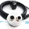 Image of Razorback 3.2 Edition Dimmable Infrared CVT Belt Temperature Gauge Matte Silver