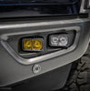 Image of Diode Dynamics SSC2 Sport Fog Light Kit W/ Amber Backlight For 2021+ Ford Raptor