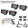 Image of Diode Dynamics SSC2 Pro Fog Light Kit W/ Amber Backlight For 2021+ Ford Raptor