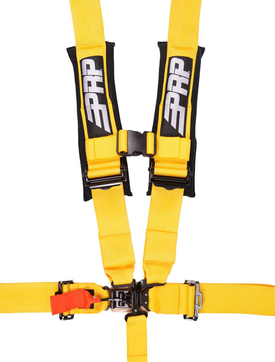 Image of PRP 5.3 Yellow 5-Point Adjustable 3" Belt Harness With EZ adjusters