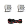 Image of Baja Designs White S1 Clear Work/Scene LED Lighting Kit With Toggle Harness