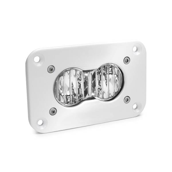 Image of Baja Designs S2 Pro White Flush Mount Clear Wide Cornering LED Aux Light Pod