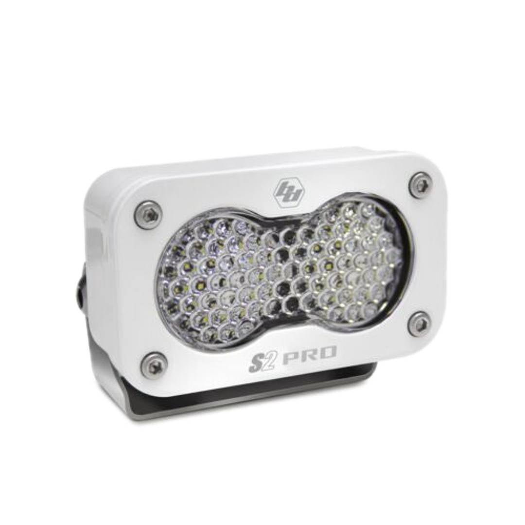Image of Baja Designs White S2 Pro Clear Work/Scene 5000K LED Light Pod 2,245 Lumens