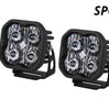 Image of Diode Dynamics Clear SS3 Sport 6000K LED Ditch Light Kit For 2019+ Ford Ranger