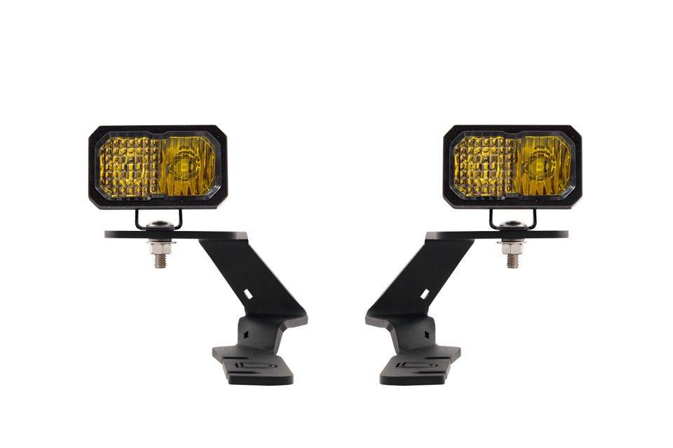 Image of Diode Dynamics Clear SSC2 Pro 3000K LED Ditch Light Kit For 2019+ Ford Ranger