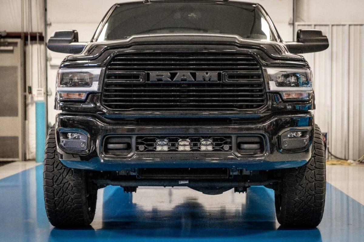 Image of Baja Designs LP4 Pro Grill Mount Fog Light Kit For 19+ Ram 2500/3500
