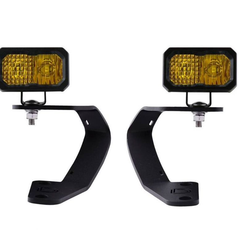 Image of Diode Dynamics SSC2 Sport Yellow Combo Ditch Light Kit For 16-23 Toyota Tacoma