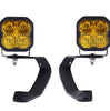 Image of Diode Dynamics SS3 Pro Yellow Combo Ditch Light Kit For 2010-2023 Toyota 4Runner
