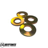 Image of Kryptonite Death Grip Zinc Coated Axle Washer Pack For 2014-2023 Polaris RZR XP