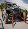 Image of SpeedStrap UTV/SXS Kit 1.5″ Black Strap Ratchet Tie-Down Kit W/ Tool Bag