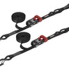 Image of SpeedStrap 1"x15' Black Strap Ratchet Tie-Down W/ Snap S-Hook/Soft Tie 2-Pack