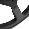 Image of Momo Monte Carlo 320MM Black Leather Steering Wheel W/ Black Stitching MCL32BK1B
