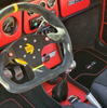 Image of Momo Mod 30 320MM W/ Buttons Black Suede Racing Steering Wheel R1960/32SHB