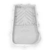 Image of PPE HD Brushed Aluminum Transmission Pan For 18-22 850RE Jeep Wrangler JL/JT