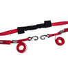 Image of SpeedStrap Red Motorcycle Handlebar Cam-Lock Tie-Down W/ Snap S-Hooks