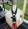 Image of SpeedStrap Black 1.5" Ratchet Fuel Jug Tie Down W/ Snap S Hook (2-Pack)