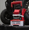 Image of SpeedStrap Red 2"x10' Ratchet Tie-Down W/ Floating Snap Hook and Axel Strap