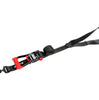 Image of SpeedStrap Black 2"x12' Through The Wheel Ratchet Tie-Down W/ Floating Snap Hook