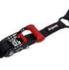 Image of SpeedStrap Heavy Duty Black 1.5" 3-Point Spare Tire Tie-Down With Swivel Hooks