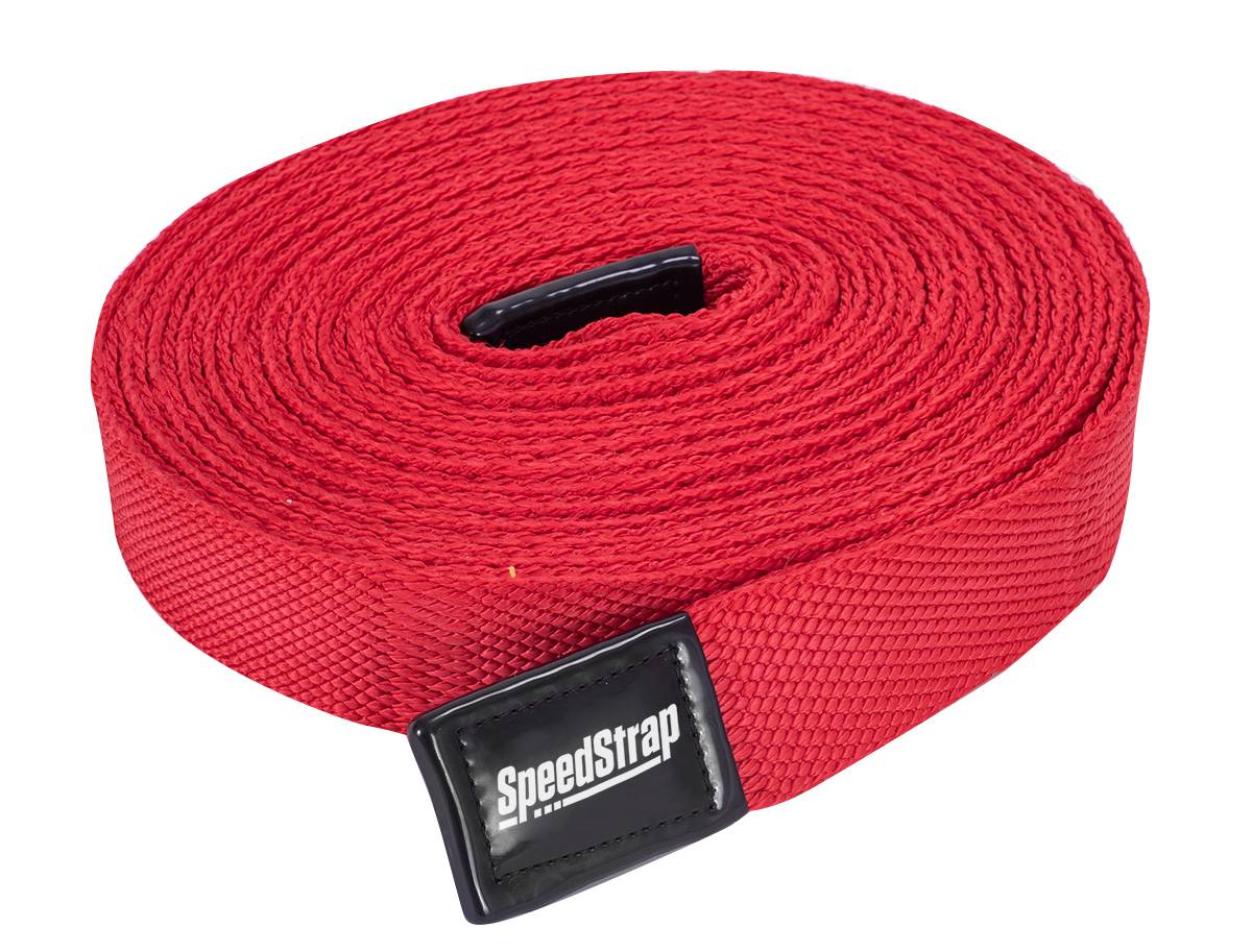 Image of SpeedStrap Red 14,000 lb Heavy Duty 2" Big Daddy Weavable 20' Recovery Strap