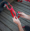 Image of SpeedStrap Red 7,000 lb Heavy Duty 1" SuperStrap Weavable 20' Recovery Strap