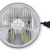 Image of Holley Retrobright 3000K White High Beam LED 5.75" Round Head Light