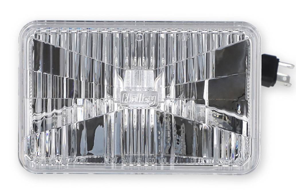 Image of Retrobright 3000K White LED 4"x6" Rectangle Head Light For Classic Model Vehicle