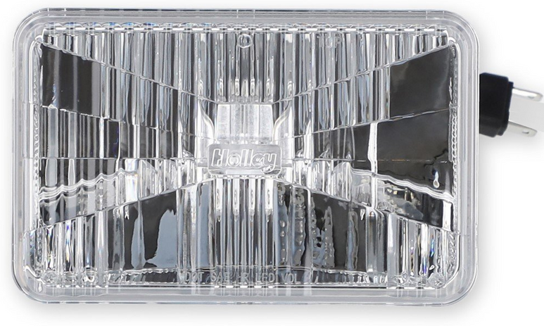 Image of Retrobright 3000K White LED 4"x6" Rectangle High Beam Only Head Light