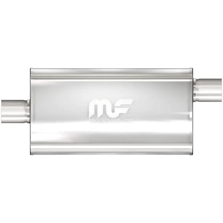 Image of MagnaFlow 3in Center Inlet 3in Outlet Oval Straight-Through Muffler