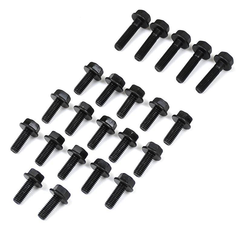 Image of XDP Engine Oil Pan Black-Phosphate Bolt Kit For 2003-2010 Ford 6.0L/6.4L Powerstroke