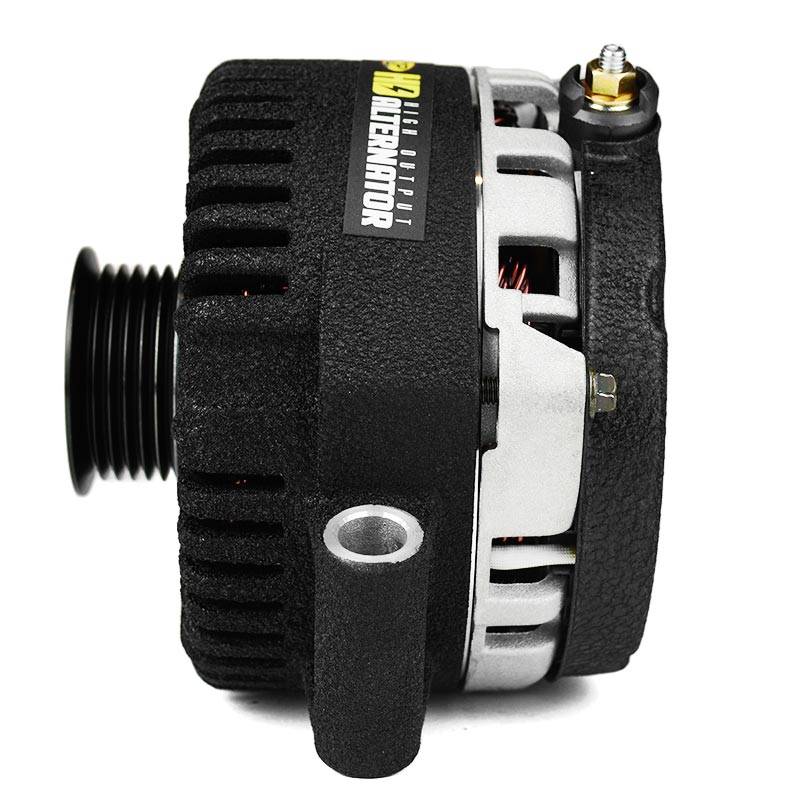 XDP Wrinkle Black HD High Output Secondary Alternator XD358