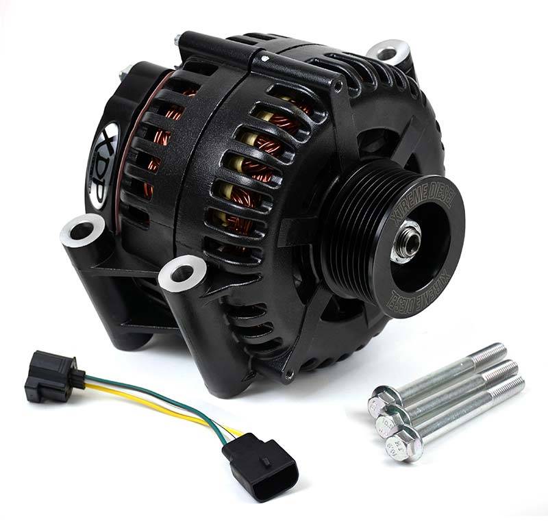 Image of XDP DIRECT REPLACEMENT HIGH OUTPUT 230 AMP ALTERNATOR FOR 2003-2007 FORD 6.0L POWERSTROKE