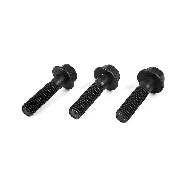 Image of XDP Black-Phosphate Starter Bolt Kit For 1994-2007 Dodge 5.9L Cummins