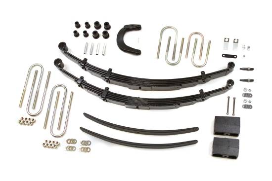 Image of Zone 6” Leaf Spring Lift Kit For 1977 - 1987 GM 1500 Trucks & Suv'S - Gas / 4Wd