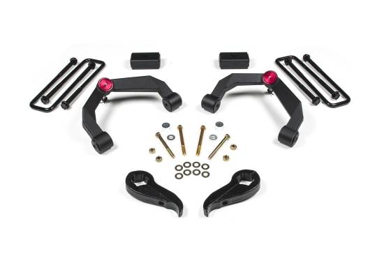 Image of Zone Offroad 3” Adventure Series Lift Kit For 11-19 GM 2500/3500 HD w/o Overload