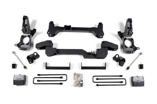 Image of Zone 6” Torsion Bar Drop Lift Kit For 2001-2010 GM 1500 / 2500Hd / 3500 Hd-Rwd