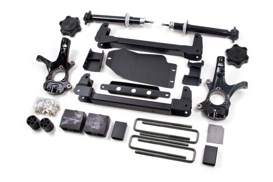 Image of Zone 4.5” Strut & Drop Crossmember Lift Kit For 07-13 Silverado/Sierra 1500-4Wd