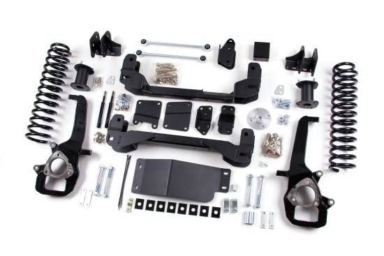 Image of Zone 6” Strut Spacer Lift With Tail-High Rear End For 13-18 Dodge/Ram 1500-4Wd