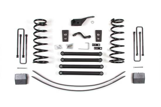 Image of Zone Offroad 5” Coil Spring Lift Kit For 1994 - 1999 Dodge/Ram 2500 / 3500 - 4Wd