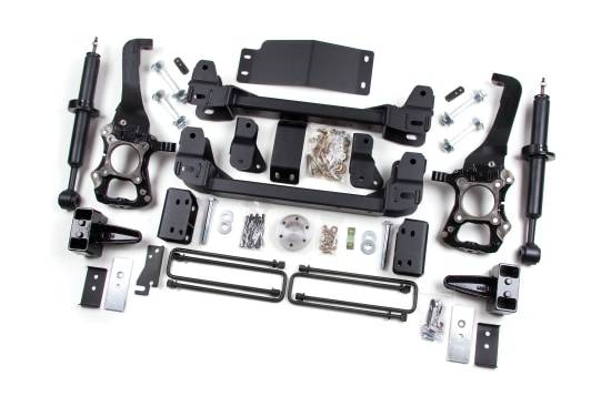 Image of Zone Offroad 6” Suspension Lift Kit For 2009-2013 Ford F150 4Wd(5" Rear Block)