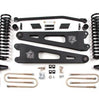 Image of Zone Offroad 4” Radius Arm Lift Kit For 11-16 Ford SD 4" Radius Arm w/o Overload