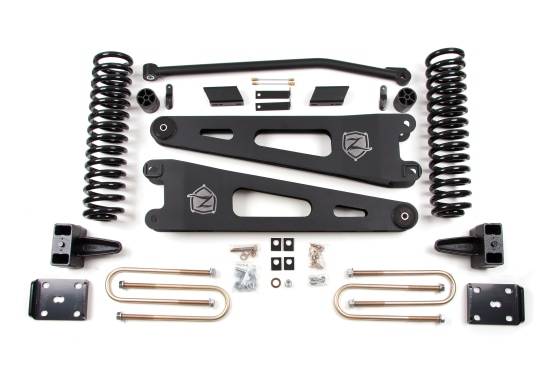Image of Zone Offroad 4” Radius Arm Lift Kit For 11-16 Ford SD 4" Radius Arm w/o Overload