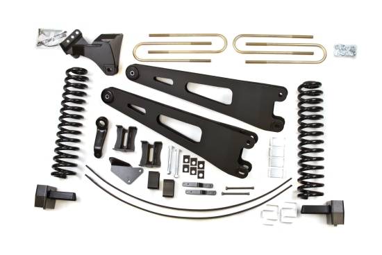 Image of Zone 6” Radius Arm Lift Kit For 2005 - 2007 Ford F-250 / F-350 - 4Wd / Diesel