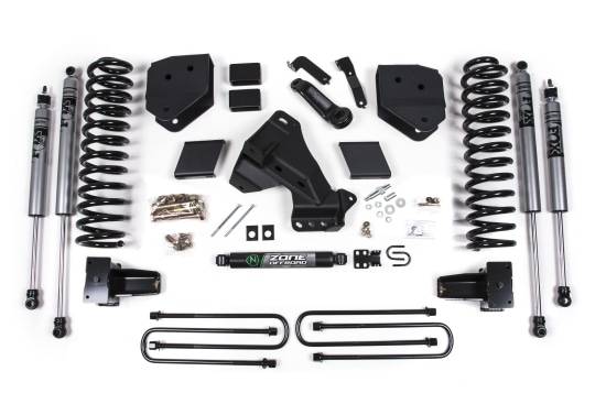 Image of Zone Offroad 6” Suspension Lift System - Gas For 2020-2021 Ford F-350 Dually Gas